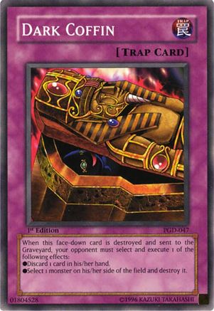 Dark Coffin (PGD-047) - Pharaonic Guardian 1st Edition