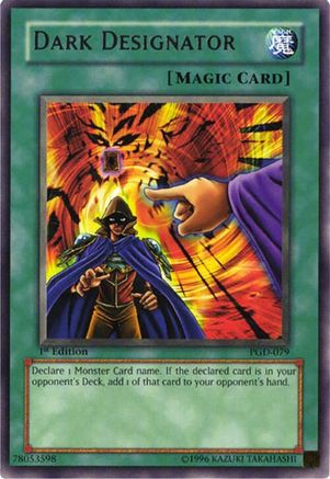 Dark Designator (PGD-079) - Pharaonic Guardian 1st Edition