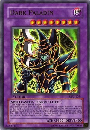 Dark Paladin (1st Edition Artwork) (MFC-105) - Magician's Force 1st Edition