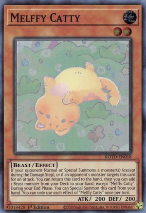 Melffy Catty (ROTD-EN018) - Rise of the Duelist 1st Edition