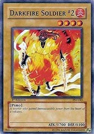 Darkfire Soldier #2 (PSV-045) - Pharaoh's Servant 1st Edition