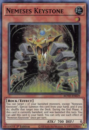 Nemeses Keystone (ROTD-EN029) - Rise of the Duelist 1st Edition