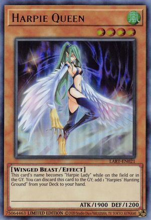 Harpie Queen (LART-EN021) - The Lost Art Promotion Limited
