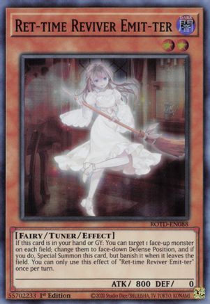 Ret-time Reviver Emit-ter (ROTD-EN088) - Rise of the Duelist 1st Edition