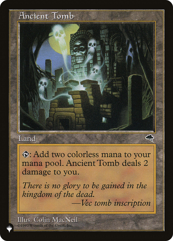 Ancient Tomb (LIST-TMP-315) - The List