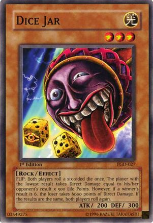 Dice Jar (PGD-027) - Pharaonic Guardian 1st Edition