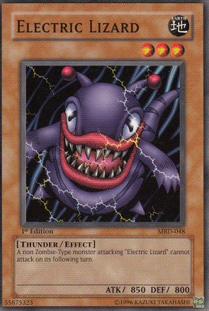 Electric Lizard (MRD-048) - Metal Raiders 1st Edition