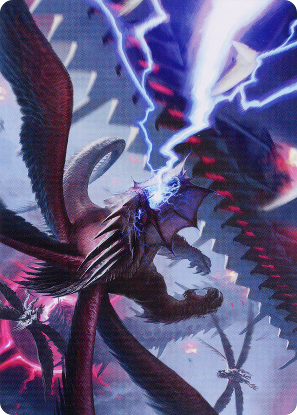 Defiant Thundermaw // Defiant Thundermaw (AMOM-035) - March of the Machine Art Series (Borderless) Foil