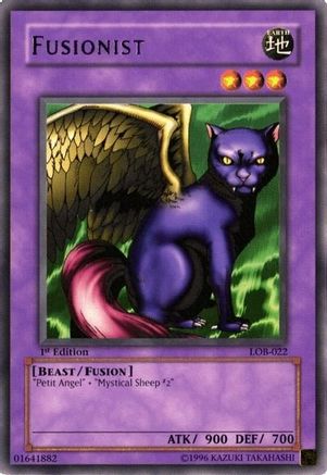 Fusionist (LOB-022) - The Legend of Blue Eyes White Dragon 1st Edition