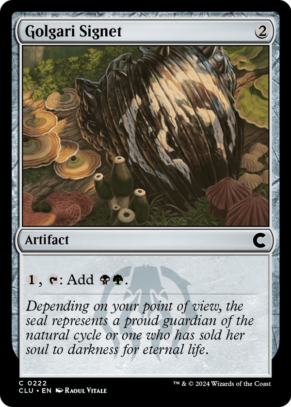 Golgari Signet (CLU-222) - Ravnica: Clue Edition