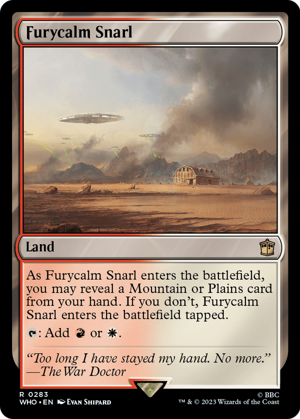 Furycalm Snarl (WHO-283) - Doctor Who Foil