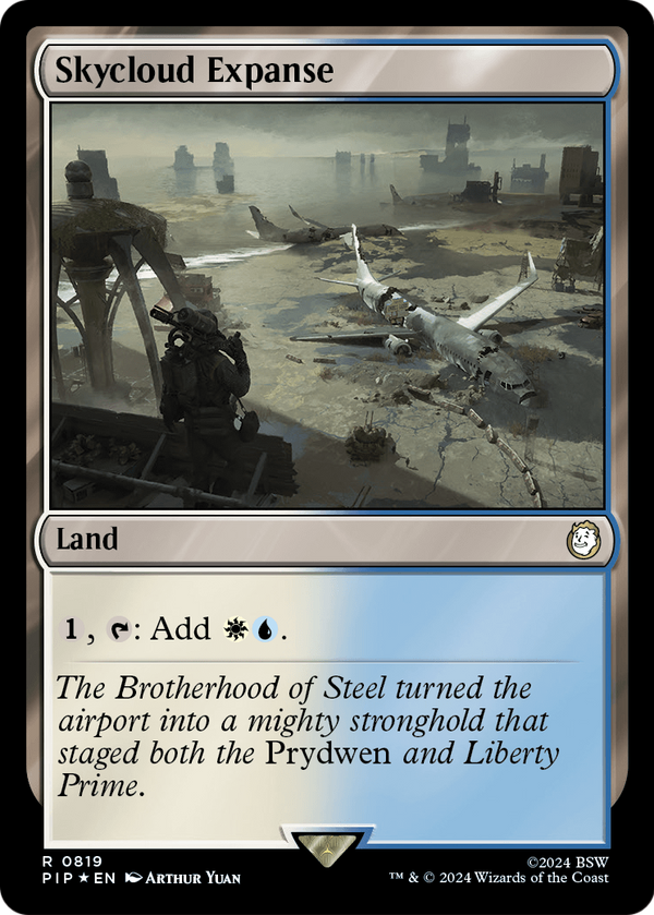 Skycloud Expanse (Surge Foil) (PIP-819) - Fallout Foil