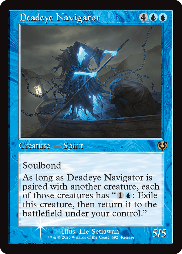 Deadeye Navigator (Retro Frame) (LARP-492) - Launch Party & Release Event Promos Foil