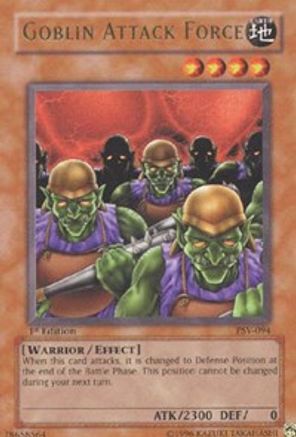 Goblin Attack Force (PSV-094) - Pharaoh's Servant 1st Edition