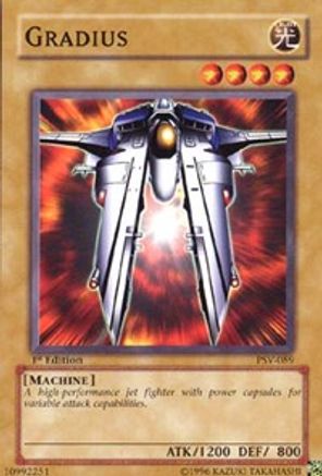 Gradius (PSV-089) - Pharaoh's Servant 1st Edition