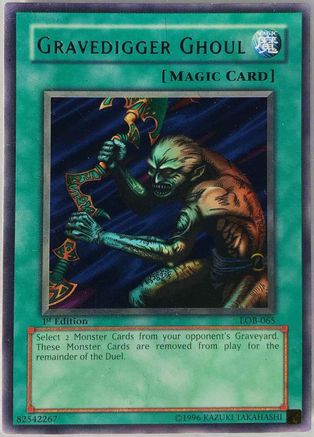 Gravedigger Ghoul (LOB-065) - The Legend of Blue Eyes White Dragon Unlimited