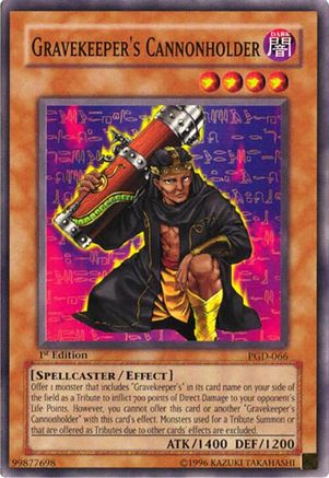 Gravekeeper's Cannonholder (PGD-066) - Pharaonic Guardian 1st Edition