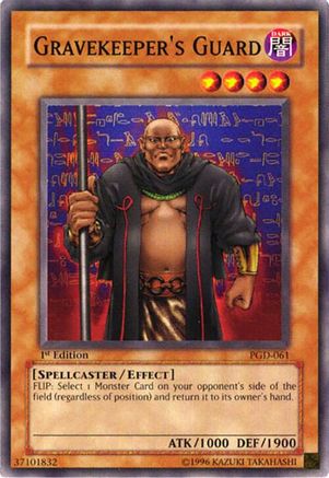 Gravekeeper's Guard (PGD-061) - Pharaonic Guardian 1st Edition