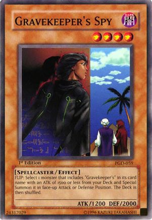 Gravekeeper's Spy (PGD-059) - Pharaonic Guardian 1st Edition