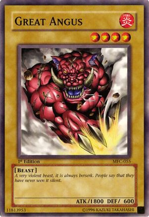 Great Angus (MFC-055) - Magician's Force 1st Edition
