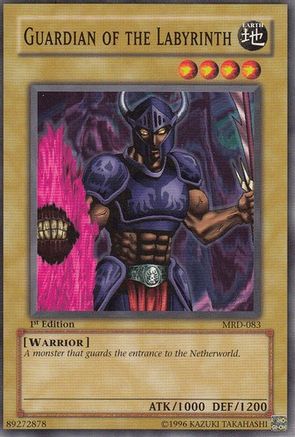 Guardian of the Labyrinth (MRD-083) - Metal Raiders 1st Edition