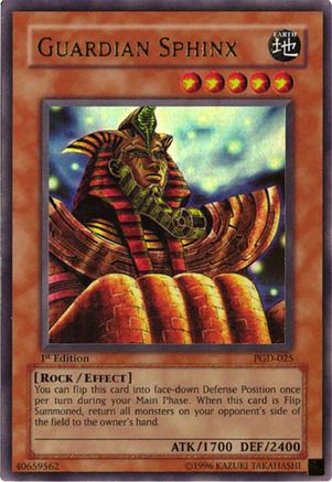 Guardian Sphinx (PGD-025) - Pharaonic Guardian Unlimited