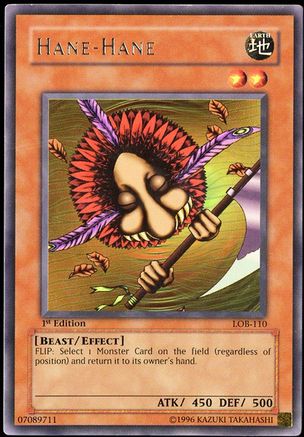 Hane-Hane (LOB-110) - The Legend of Blue Eyes White Dragon 1st Edition