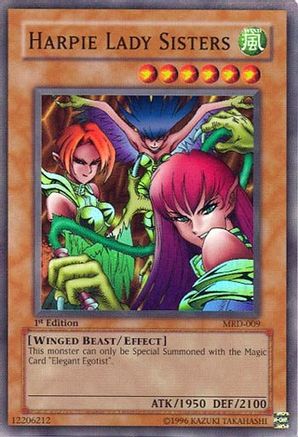 Harpie Lady Sisters (MRD-009) - Metal Raiders Unlimited