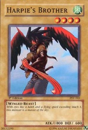 Harpie's Brother (PSV-049) - Pharaoh's Servant 1st Edition