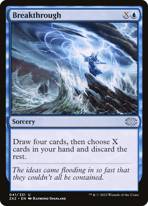 Breakthrough (2X2-041) - Double Masters 2022 Foil