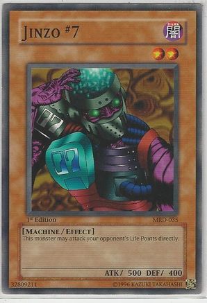 Jinzo #7 (MRD-035) - Metal Raiders 1st Edition