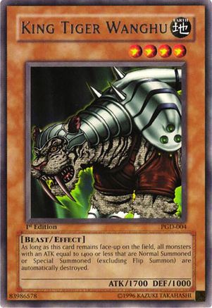 King Tiger Wanghu (PGD-004) - Pharaonic Guardian Unlimited