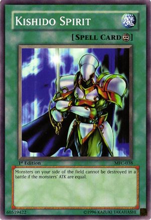 Kishido Spirit (MFC-038) - Magician's Force 1st Edition