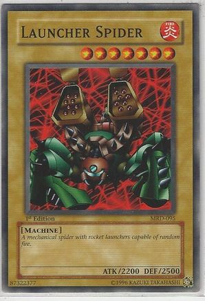 Launcher Spider (MRD-095) - Metal Raiders 1st Edition