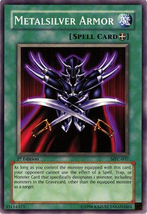 Metalsilver Armor (MFC-037) - Magician's Force 1st Edition