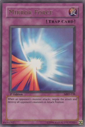 Mirror Force (MRD-138) - Metal Raiders 1st Edition