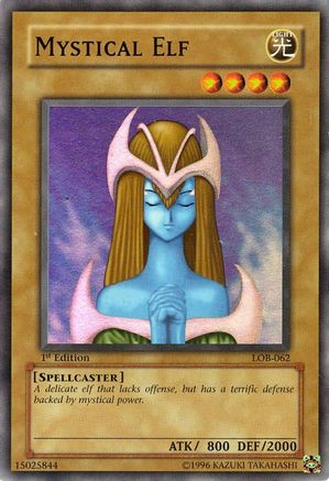 Mystical Elf (LOB-062) - The Legend of Blue Eyes White Dragon Unlimited