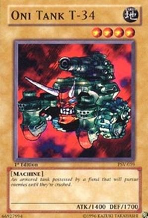 Oni Tank T-34 (PSV-059) - Pharaoh's Servant Unlimited