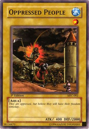 Oppressed People (MFC-002) - Magician's Force 1st Edition