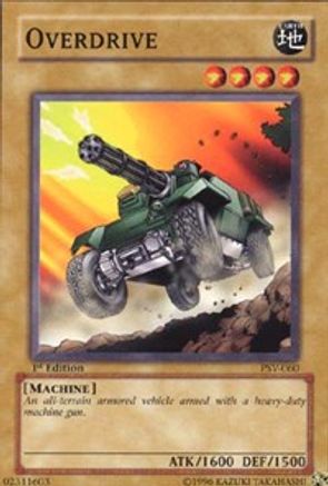 Overdrive (PSV-060) - Pharaoh's Servant 1st Edition