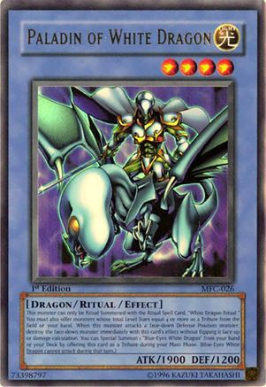 Paladin of White Dragon (MFC-026) - Magician's Force Unlimited