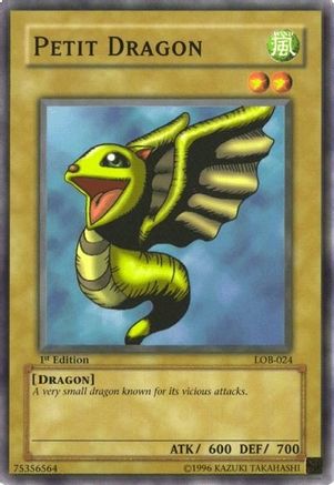 Petit Dragon (LOB-024) - The Legend of Blue Eyes White Dragon 1st Edition