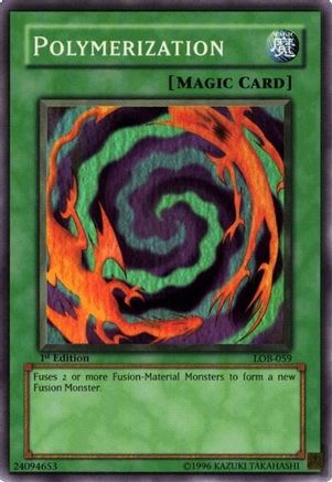 Polymerization (LOB-059) - The Legend of Blue Eyes White Dragon Unlimited