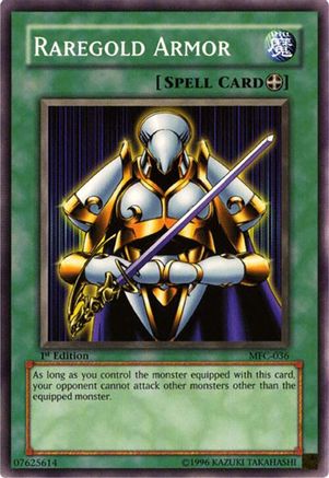Raregold Armor (MFC-036) - Magician's Force 1st Edition