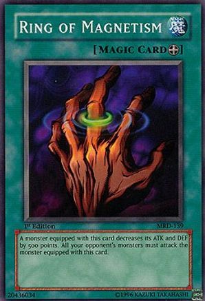 Ring of Magnetism (MRD-139) - Metal Raiders 1st Edition