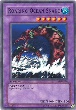 Roaring Ocean Snake (MRD-020) - Metal Raiders 1st Edition