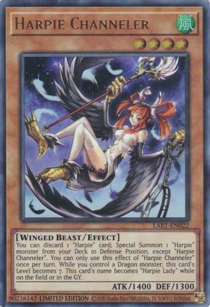 Harpie Channeler (LART-EN022) - The Lost Art Promotion Limited