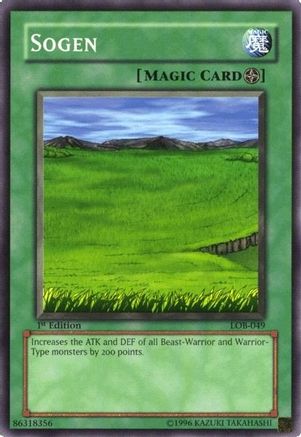 Sogen (LOB-049) - The Legend of Blue Eyes White Dragon Unlimited