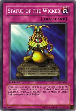 Statue of the Wicked (PGD-046) - Pharaonic Guardian 1st Edition