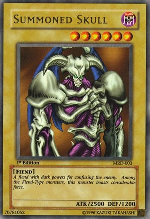 Summoned Skull (MRD-003) - Metal Raiders 1st Edition